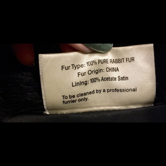 Real Rabbit Fur Jacket - Picture 5 of 7